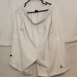 Jordan White Athletic Shorts